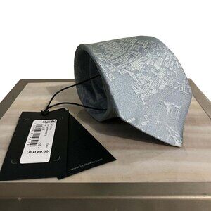 NWT Ted Baker Men's Mxt-Aithan City Map Printed Tie